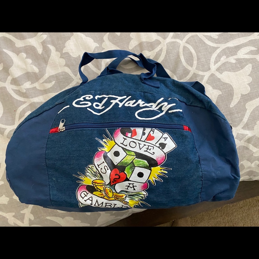 Ed Hardy ‘ Love is a Gamble ‘  Bag